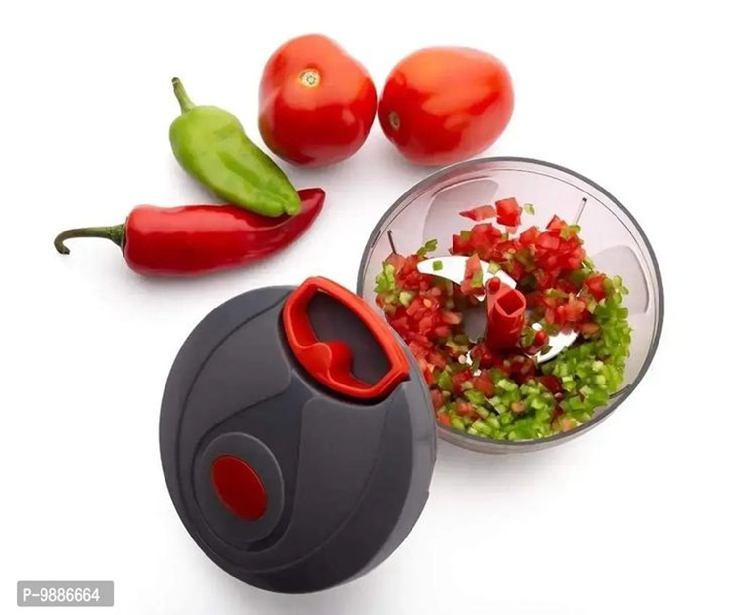 Vegitable Chopper Black colour - Image 5